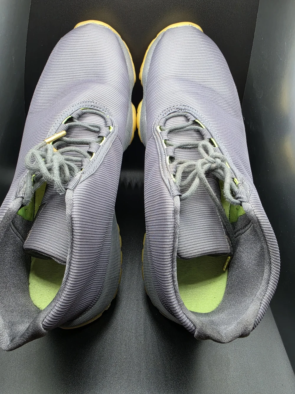 Jordan Men's Sneakers in Yellow & Gray